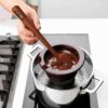 BOHK Digital Thermometer with Silicone Spatula Scraper for Baking - Image 3